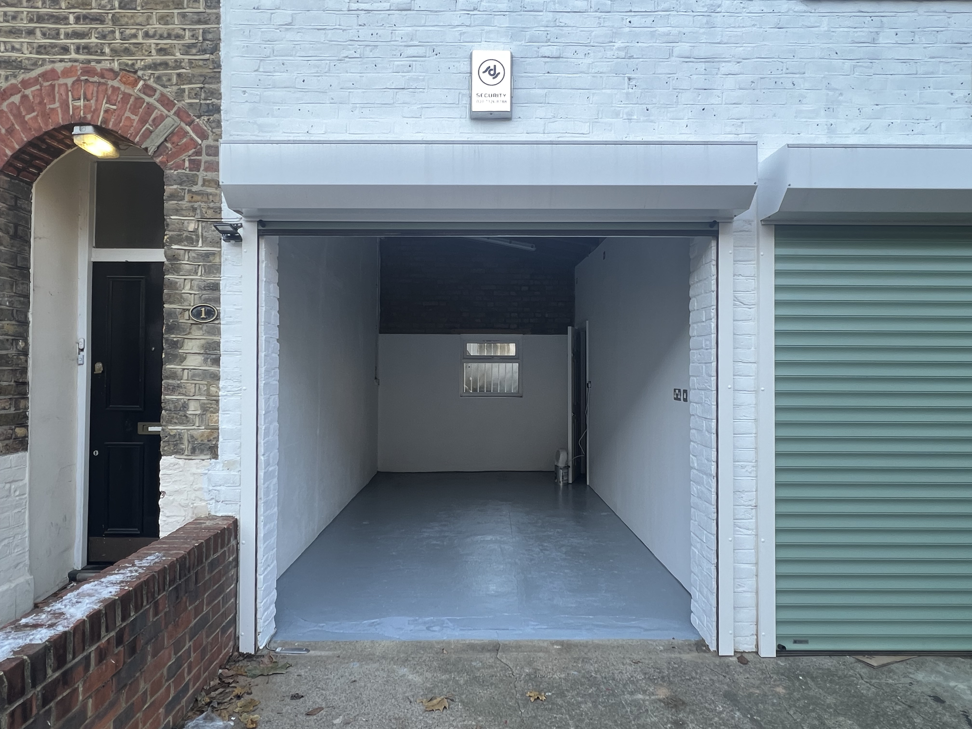 Double Garage Open