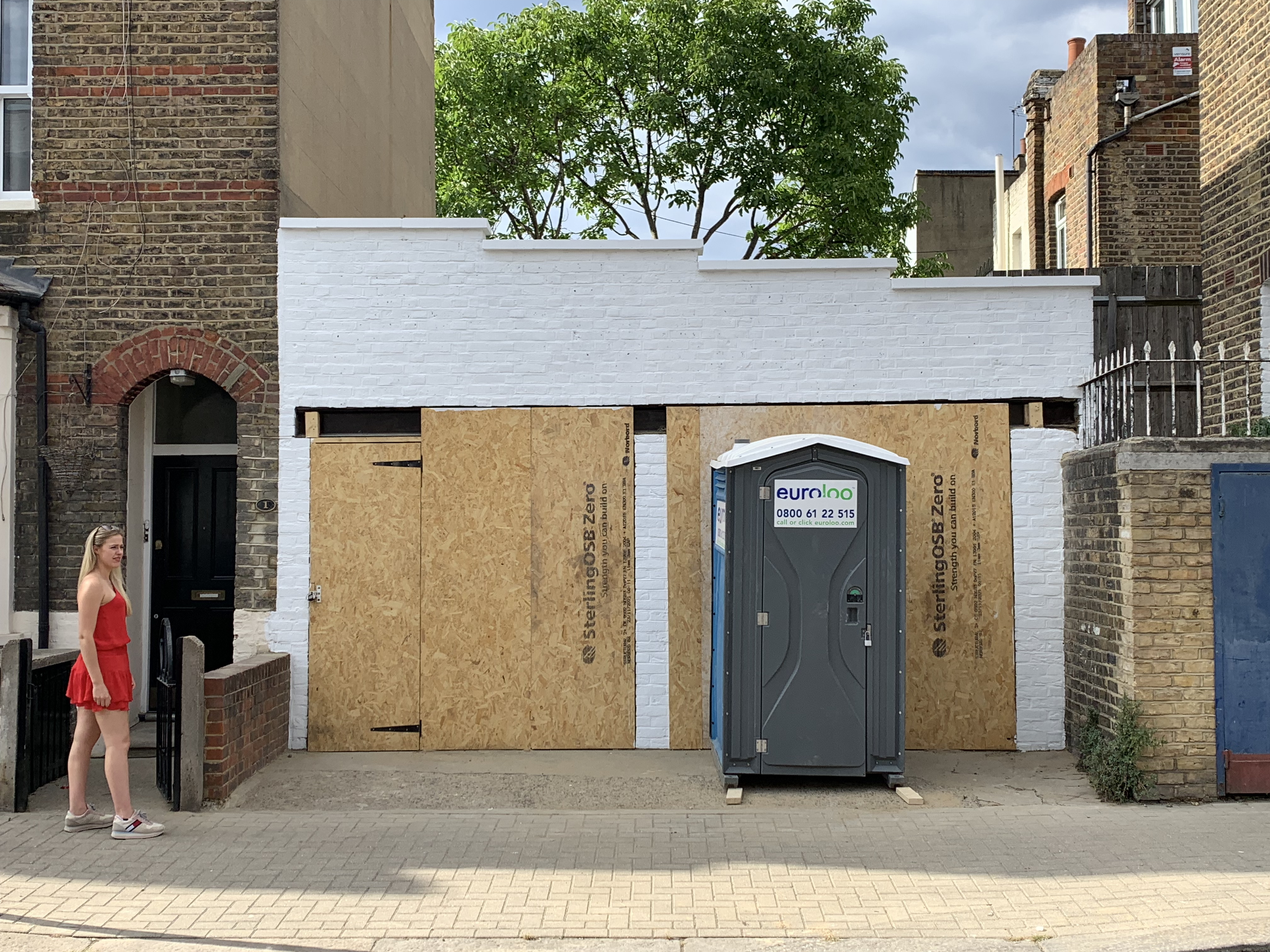 Image of the double garage